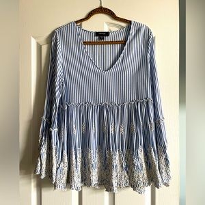 Bohemian Style Peasant XL shirt